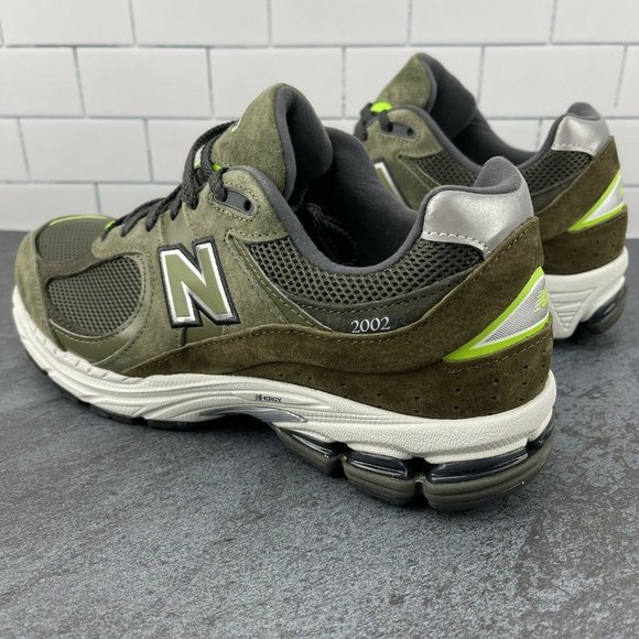 Mens New Balance Running Shoes Size 11 ML2002RG Camo Green Olive Classics NWB - Picture 4 of 12